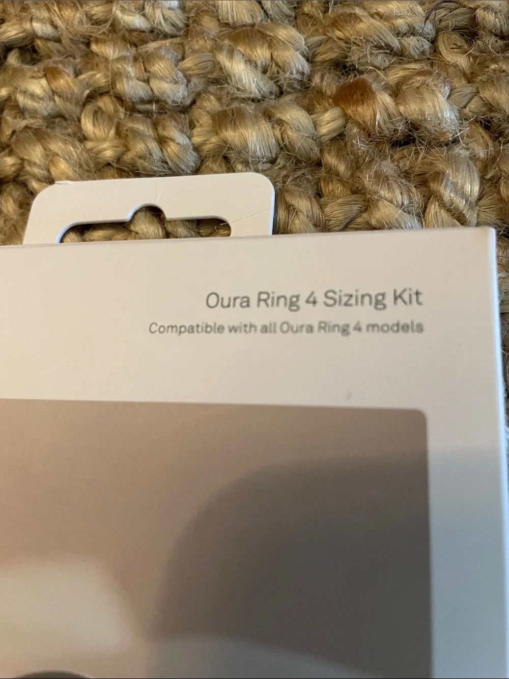 Oura Ring 4 Sizing Kit - Silver/Gray